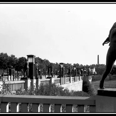 Vigeland Park, Oslo All of these photographs were taken with my Canon F1 and scanned from the slides. Quality is therefore somewhat lacking!